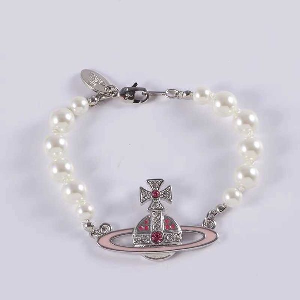 empress dowager west pink diamond female vivian french enamel saturn pearl bracelet, Golden;silver
empress dowager west pink diamond female vivian french enamel saturn pearl bracelet, Golden;silver