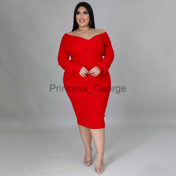 casual dresses plus size women 4xl red dress solid off shoulder elegant dress lady fashion party evening robe luxury wholesale fall clothing, Black;gray
casual dresses plus size women 4xl red dress solid off shoulder elegant dress lady fashion party evening robe luxury wholesale fall clothing, Black;gray