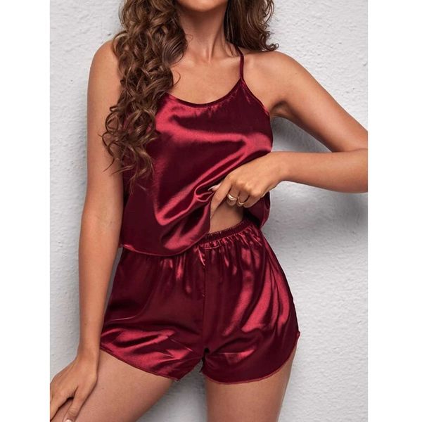 women's sleep lounge womens summer sleepwear lingerie satin cami and shorts set nightwear pajamas set lace backless sleeveless nightwea
women's sleep lounge womens summer sleepwear lingerie satin cami and shorts set nightwear pajamas set lace backless sleeveless nightwea