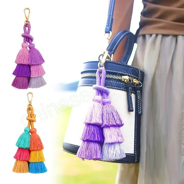 handmade fluffy pom pom colorful tassel keychain women girls car key bag pendant hangings keyring ornament handbags decor, Silver
handmade fluffy pom pom colorful tassel keychain women girls car key bag pendant hangings keyring ornament handbags decor, Silver