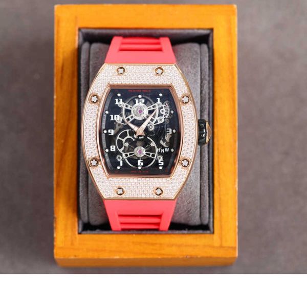 diamond luxury mens movement watches rm17-01 r i c h a r d hollow tourbillon designer cl9l new high-end quality iced out montre wrist watch, Slivery;brown
diamond luxury mens movement watches rm17-01 r i c h a r d hollow tourbillon designer cl9l new high-end quality iced out montre wrist watch, Slivery;brown