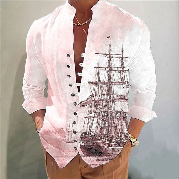 summer designer casual men dress shirt fashion printed long sleeve botton shirt men's t shirts leisure design cotton loose top, White;black
summer designer casual men dress shirt fashion printed long sleeve botton shirt men's t shirts leisure design cotton loose top, White;black