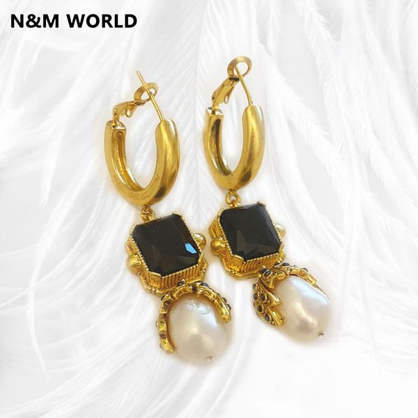 knot fashion jewelry accessories baroque style brand retro pearl tassel pendant earrings for women's party wedding jewelry gift, Silver
knot fashion jewelry accessories baroque style brand retro pearl tassel pendant earrings for women's party wedding jewelry gift, Silver
