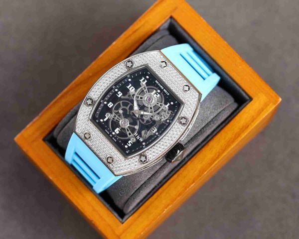 diamond luxury mens movement watches rm17-01 r i c h a r d hollow tourbillon designer trqu new high-end quality iced out montre wrist watch, Slivery;brown
diamond luxury mens movement watches rm17-01 r i c h a r d hollow tourbillon designer trqu new high-end quality iced out montre wrist watch, Slivery;brown