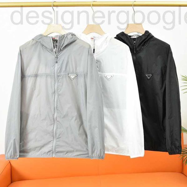 men's jackets designer mens hooded jacket designers triangle badge classic jacket sunscreen women's coat casual street matching 94, Black;brown
men's jackets designer mens hooded jacket designers triangle badge classic jacket sunscreen women's coat casual street matching 94, Black;brown