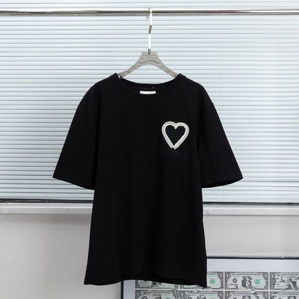 pure cotton women's t-shirt embroidered solid color round neck half sleeve men's and women's same fashion, White
pure cotton women's t-shirt embroidered solid color round neck half sleeve men's and women's same fashion, White