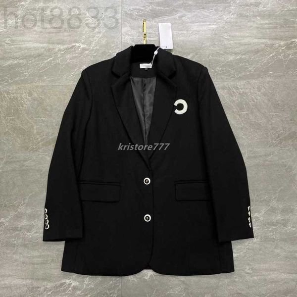 women's suits & blazers designer jackets blazer suit with embroidered letters patchs vintage buttons custom luxury brand dress long sle, White;black
women's suits & blazers designer jackets blazer suit with embroidered letters patchs vintage buttons custom luxury brand dress long sle, White;black