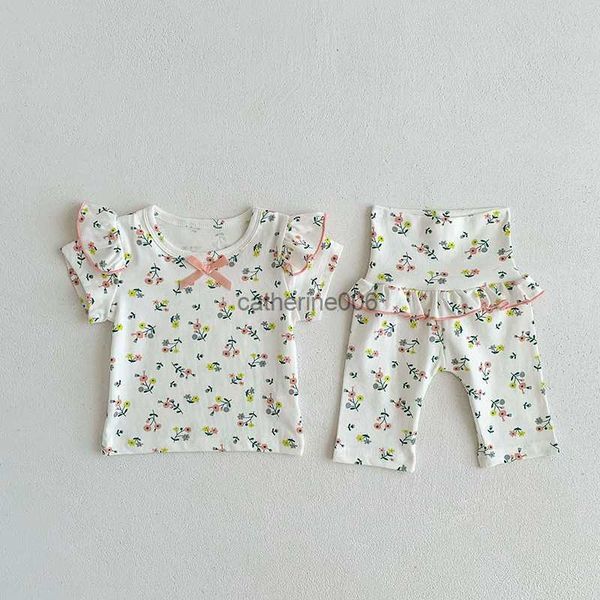 milancel 2023 summer baby clothes set floral girls pajama set ruffle girls sleep wear l230625, White
milancel 2023 summer baby clothes set floral girls pajama set ruffle girls sleep wear l230625, White