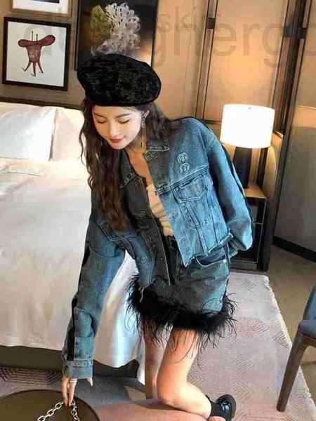 men's jackets designer wind denim jacket 23 early spring new vintage letter patch pocket side contrast stitching short quym x6qz, Black;brown
men's jackets designer wind denim jacket 23 early spring new vintage letter patch pocket side contrast stitching short quym x6qz, Black;brown