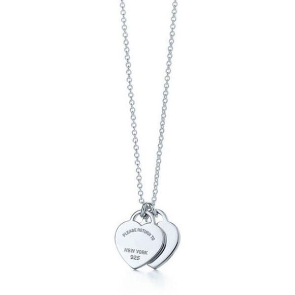 fashion gold designer necklace trend new stainless steel titanium steel small and exquisite double love temperament female pendant necklaces, Silver
fashion gold designer necklace trend new stainless steel titanium steel small and exquisite double love temperament female pendant necklaces, Silver