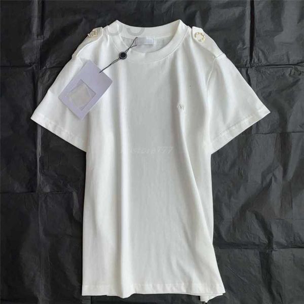 women's t-shirt designer brand cotton tee t shirt with letters chain embroidery girls milan runway crop high end short sleeve pullover, White
women's t-shirt designer brand cotton tee t shirt with letters chain embroidery girls milan runway crop high end short sleeve pullover, White