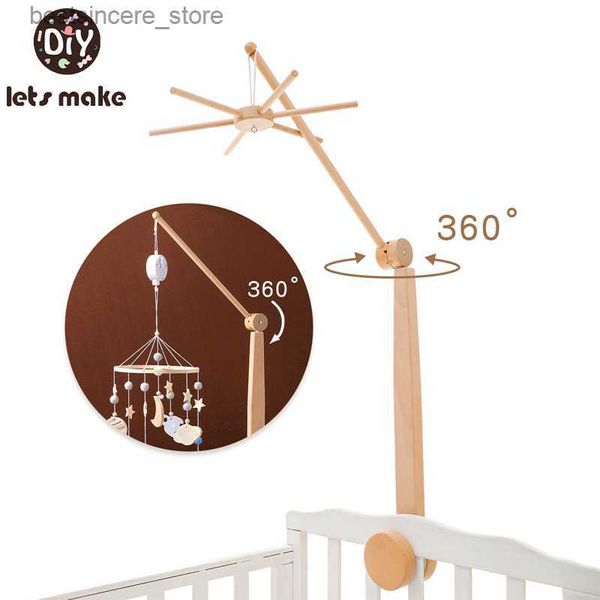 lets make baby wooden mobile cribs bed bell bracket adjustable toddler cribs arm hanging rattles toy bedding holder accessories l230522
lets make baby wooden mobile cribs bed bell bracket adjustable toddler cribs arm hanging rattles toy bedding holder accessories l230522