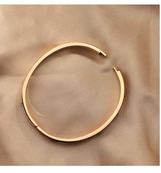 original designer light luxury high grade smart home bracelet titanium steel gold opening fadeless net red simple fashion jewelry temperamen, Black
original designer light luxury high grade smart home bracelet titanium steel gold opening fadeless net red simple fashion jewelry temperamen, Black