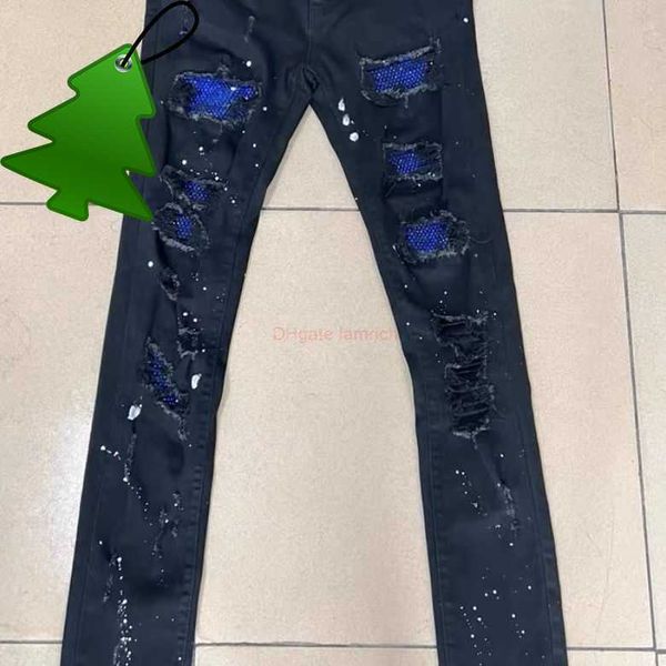 designer clothing amires jeans denim pants high street fashion brand amies blue diamond speckled ink perforated jeans for mens handsome wash
designer clothing amires jeans denim pants high street fashion brand amies blue diamond speckled ink perforated jeans for mens handsome wash