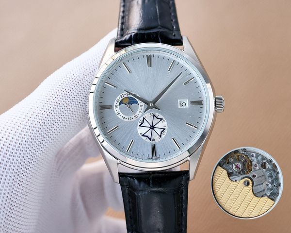 men's watch luxury 43mm automatic mechanical water resistant sports fashion watch designer watches watchs, Slivery;brown
men's watch luxury 43mm automatic mechanical water resistant sports fashion watch designer watches watchs, Slivery;brown