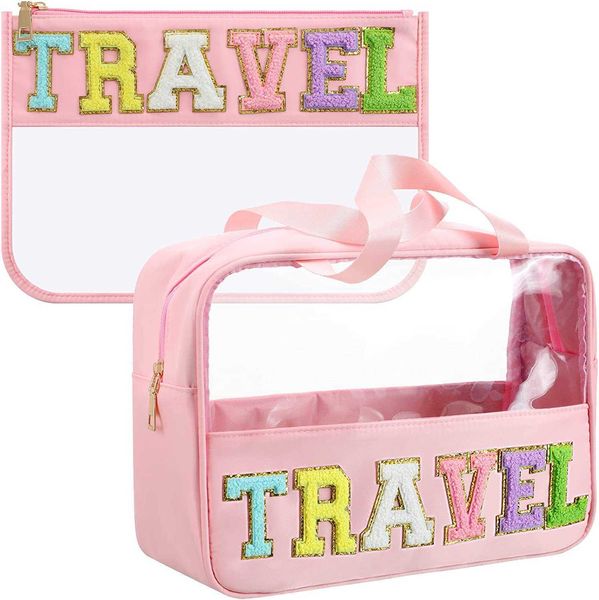new large capacity portable translucent women's makeup bag portable cosmetics storage bag multifunctional travel wash bag
new large capacity portable translucent women's makeup bag portable cosmetics storage bag multifunctional travel wash bag