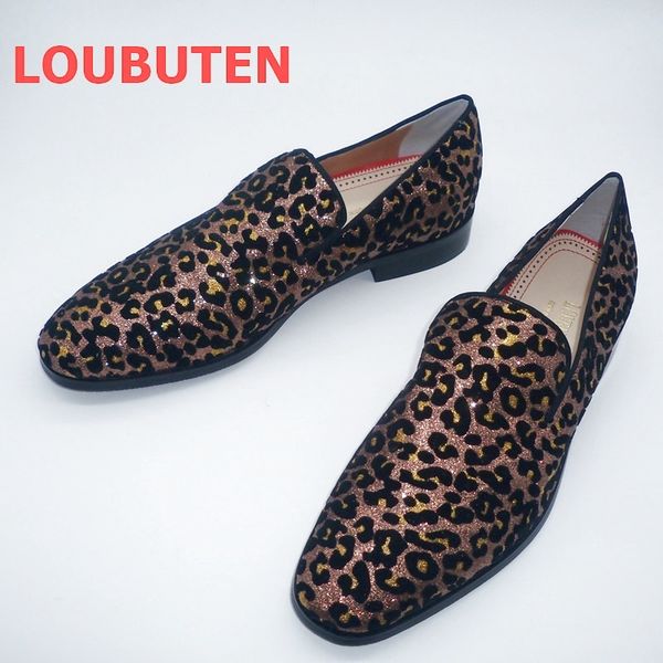 italy style black suede shoes men leopard print gold glitter loafers luxury slip on casual shoes mens party and banquet shoes
italy style black suede shoes men leopard print gold glitter loafers luxury slip on casual shoes mens party and banquet shoes