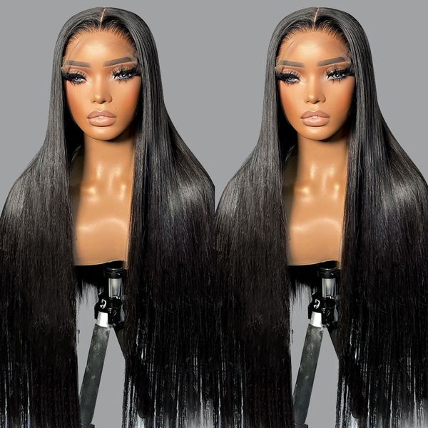 wear go glueless wig straight 5x5 hd lace closure glueless wig human hair pre cut preplucked 13x4 lace frontal wig, Black;brown
wear go glueless wig straight 5x5 hd lace closure glueless wig human hair pre cut preplucked 13x4 lace frontal wig, Black;brown