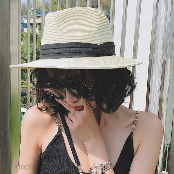 wide brim hats jiangixhuitian 2020 summer sun hat casual vacation panama straw hat women wide brim beach jazz men hats foldable chapeausun b, Blue;gray
wide brim hats jiangixhuitian 2020 summer sun hat casual vacation panama straw hat women wide brim beach jazz men hats foldable chapeausun b, Blue;gray