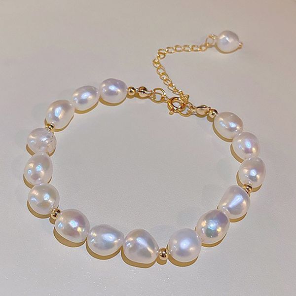 handmade irregular baroque freshwater pearl bracelet ladies new pearl adjustable bracelets fashion jewelry for women, Black
handmade irregular baroque freshwater pearl bracelet ladies new pearl adjustable bracelets fashion jewelry for women, Black