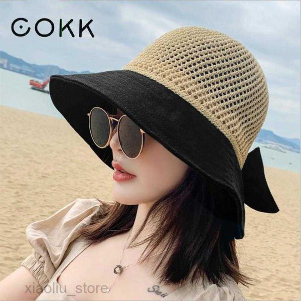 wide brim hats cokk summer hats for women knitted breathable foldable sun hat with bow sun protection sunshade korean beach hat cap travel n, Blue;gray
wide brim hats cokk summer hats for women knitted breathable foldable sun hat with bow sun protection sunshade korean beach hat cap travel n, Blue;gray