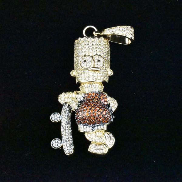 necklaces shiny skateboard cartoon silver gold color pendant necklace iced out cubic zircon men's hip hop jewelry gifts for men women
necklaces shiny skateboard cartoon silver gold color pendant necklace iced out cubic zircon men's hip hop jewelry gifts for men women