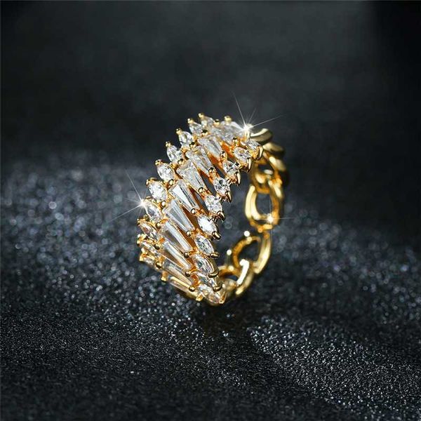 band rings cute female crystal chain open ring charm gold color hollow engagement ring luxury white zircon stone wedding rings for women r23, Silver
band rings cute female crystal chain open ring charm gold color hollow engagement ring luxury white zircon stone wedding rings for women r23, Silver
