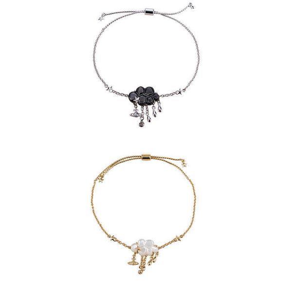 high version of empress dowager vivienne saturn adjustable size dark cloud bracelet personalized punk style, Golden;silver
high version of empress dowager vivienne saturn adjustable size dark cloud bracelet personalized punk style, Golden;silver