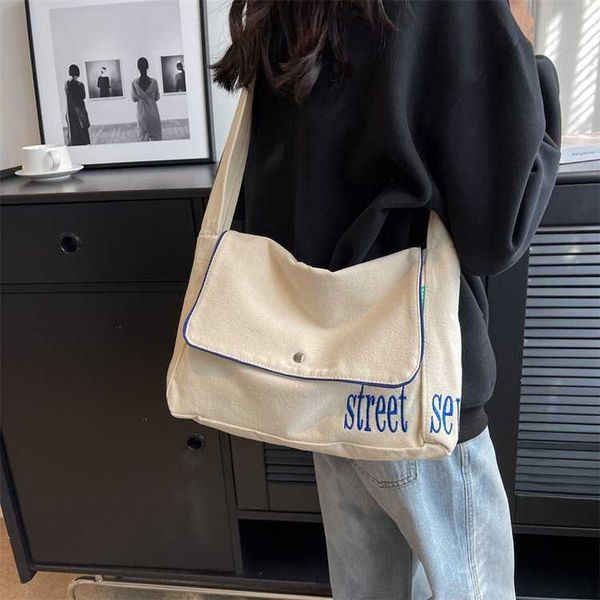 leisure bag women's new korean version women's letter single shoulder crossbody bag wide shoulder strap girl student canvas bag
leisure bag women's new korean version women's letter single shoulder crossbody bag wide shoulder strap girl student canvas bag
