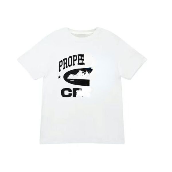 street short-sleeved round neck loose short-sleeved high street style short-sleeved men's and women's half-sleeved t-shirts loose, White;black
street short-sleeved round neck loose short-sleeved high street style short-sleeved men's and women's half-sleeved t-shirts loose, White;black