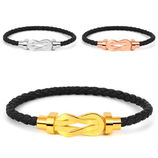 stainless steel fred bracelet chance infinite buckle leather bracelet magnetic buckle men bracelets couple bracelet gift dropshipping wholes, Golden;silver
stainless steel fred bracelet chance infinite buckle leather bracelet magnetic buckle men bracelets couple bracelet gift dropshipping wholes, Golden;silver