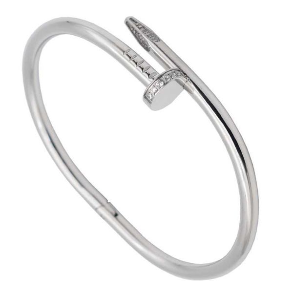 designer new nail bracelet men's and women's japanese korean version simple personalized titanium steel rose gold small fashionabl, Black
designer new nail bracelet men's and women's japanese korean version simple personalized titanium steel rose gold small fashionabl, Black