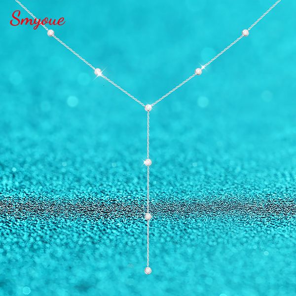 strands strings smyoue rhodium plated 0.1ct full necklace for women sparkling jewelry s925 sterling silver pendant girls party gift 230625, Black
strands strings smyoue rhodium plated 0.1ct full necklace for women sparkling jewelry s925 sterling silver pendant girls party gift 230625, Black