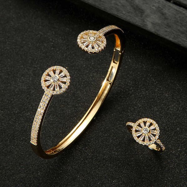 original designer european style fengcarti versatile gold-plated micro-embedded zircon ring bracelet ring set jewelry fwty, Black
original designer european style fengcarti versatile gold-plated micro-embedded zircon ring bracelet ring set jewelry fwty, Black