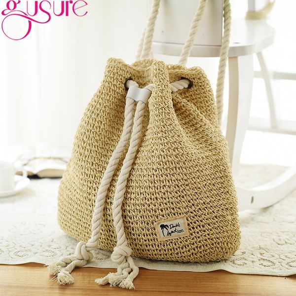 evening bags gusure women backpack drawstring for female straw daypack summer beach lady weaving sling shoulder bag small travel mochila 230
evening bags gusure women backpack drawstring for female straw daypack summer beach lady weaving sling shoulder bag small travel mochila 230