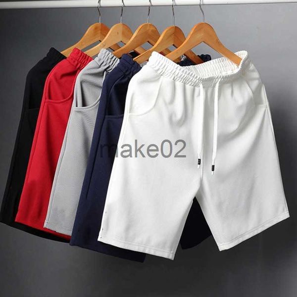 men's shorts plain casual shorts 22 x0625, White;black