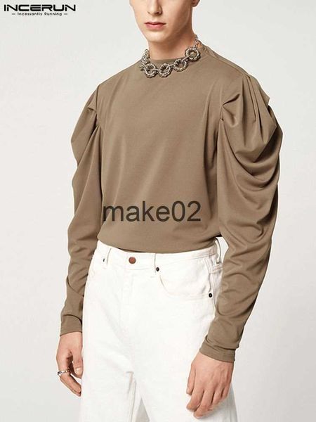 men's plus tees polos 2023 men casual t shirts solid color oneck streetwear puff long sleeve tee autumn fashion leisure camisetas s5xl, Black;brown
men's plus tees polos 2023 men casual t shirts solid color oneck streetwear puff long sleeve tee autumn fashion leisure camisetas s5xl, Black;brown