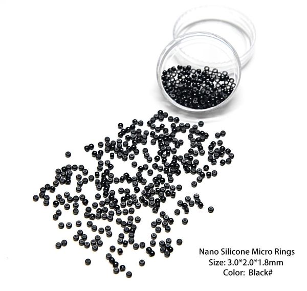 new arrival neitsi 30mm 500pcs silicone nano ring links beads for nano ring tip human hair extensions 5colours optional5124975, Black
new arrival neitsi 30mm 500pcs silicone nano ring links beads for nano ring tip human hair extensions 5colours optional5124975, Black