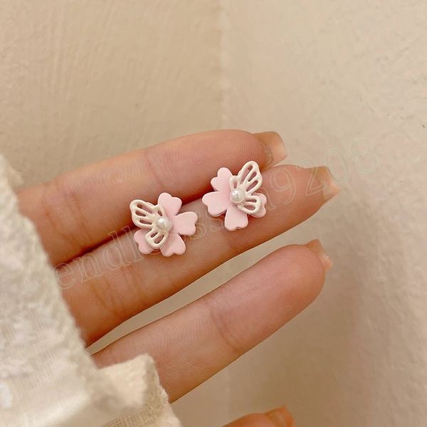s925 silver needle sweet cherry blossom stereoscopic earrings for women girls delicate butterfly geometric earrings jewelry, Golden;silver
s925 silver needle sweet cherry blossom stereoscopic earrings for women girls delicate butterfly geometric earrings jewelry, Golden;silver