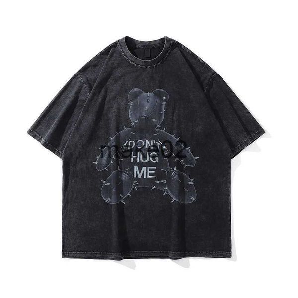 men's plus tees polos 2023 hip hop oversized streetwear vintage tshirts bear printed gothic washed short sleeve t shirt summer punk cot, Black;brown
men's plus tees polos 2023 hip hop oversized streetwear vintage tshirts bear printed gothic washed short sleeve t shirt summer punk cot, Black;brown