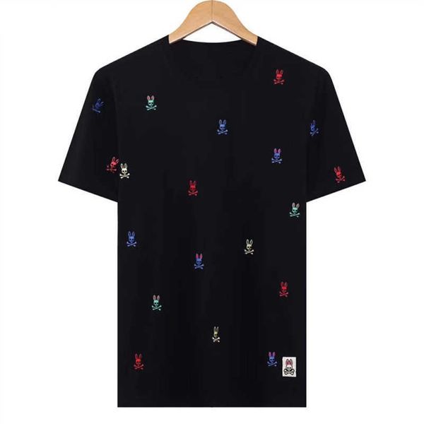 men's t-shirt psychos bunnys polo shirt summer casual breathable skull rabbit print short sleeve loose fashion le1t, White;black
men's t-shirt psychos bunnys polo shirt summer casual breathable skull rabbit print short sleeve loose fashion le1t, White;black