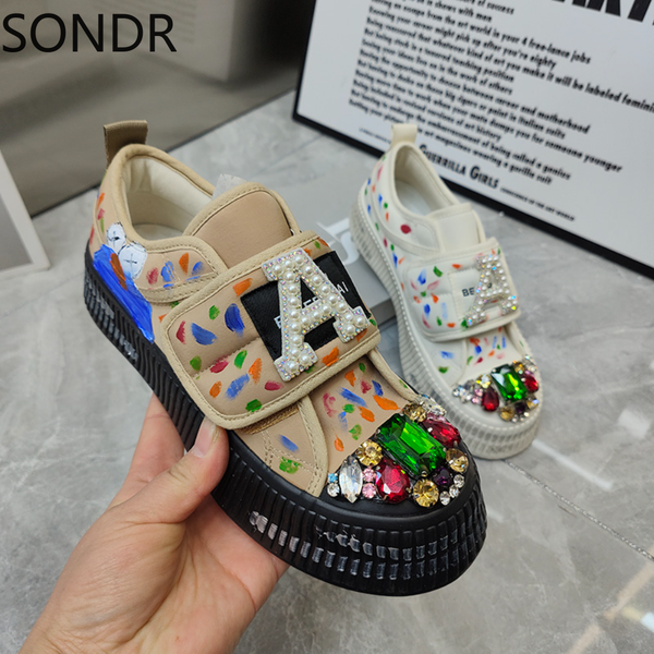 womens sneakers round toe canvas rainbow colors rhinestones crystal diamond flats loafer printed slip on shoes oxfords new, Black
womens sneakers round toe canvas rainbow colors rhinestones crystal diamond flats loafer printed slip on shoes oxfords new, Black