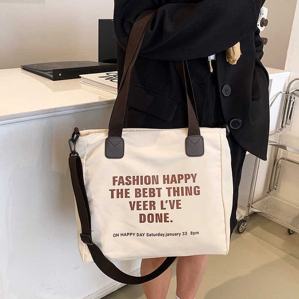 simple canvas large capacity shopping bag for women 2023 new lazy style one shoulder fashion crossbody bag tide
simple canvas large capacity shopping bag for women 2023 new lazy style one shoulder fashion crossbody bag tide