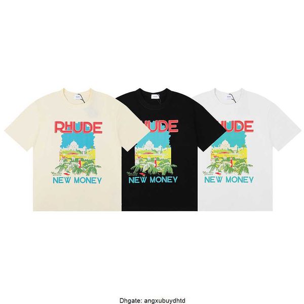 niche fashion rhude t-shirts coconut tree print high street men and women's casual pure cotton short sleeved t-shirt, White;black
niche fashion rhude t-shirts coconut tree print high street men and women's casual pure cotton short sleeved t-shirt, White;black