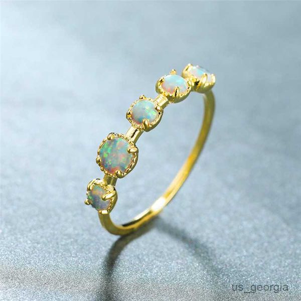 band rings cute female white opal stone ring charm yellow gold thin wedding rings for women dainty bridal round engagement ring r230625, Silver
band rings cute female white opal stone ring charm yellow gold thin wedding rings for women dainty bridal round engagement ring r230625, Silver