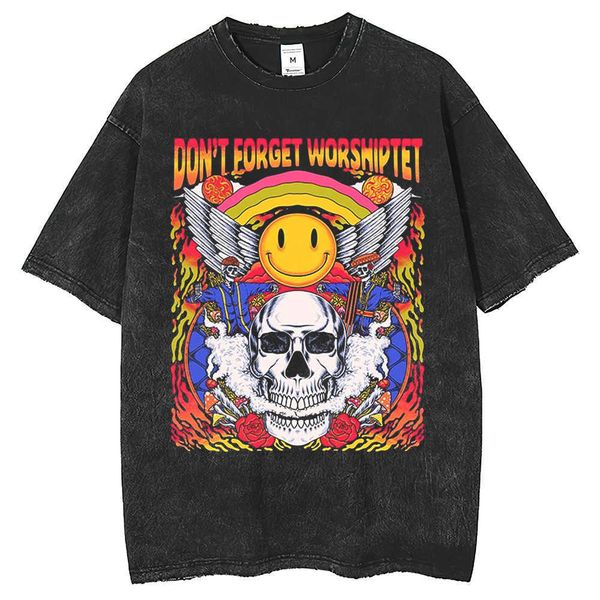 wash water fun skull print t-shirt fashion brand street short sleeve hip hop personality couple tee, White;black
wash water fun skull print t-shirt fashion brand street short sleeve hip hop personality couple tee, White;black