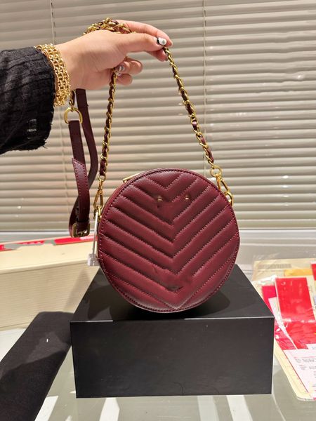trendy women's bag new small round bag single shoulder crossbody bag pu lingge chain fashion women's bag
trendy women's bag new small round bag single shoulder crossbody bag pu lingge chain fashion women's bag