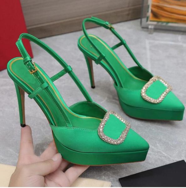 designer dress shoes satin women sandals platform high heels fashion pointed party rhinestone metal button decoration 15cm banquet shoe, Black
designer dress shoes satin women sandals platform high heels fashion pointed party rhinestone metal button decoration 15cm banquet shoe, Black