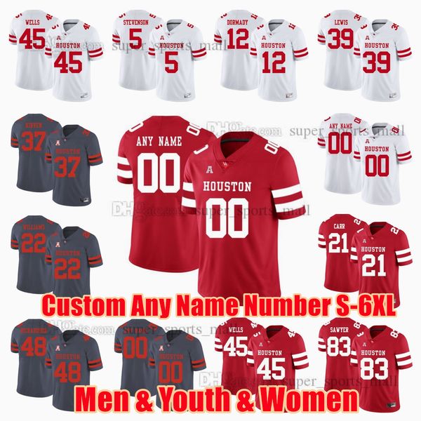 ncaa s-6xl houston cougars college football jerseys tahj brown sid turnbull-frazier spencer wells tariq y timon nolan custom any name any nu, Black
ncaa s-6xl houston cougars college football jerseys tahj brown sid turnbull-frazier spencer wells tariq y timon nolan custom any name any nu, Black