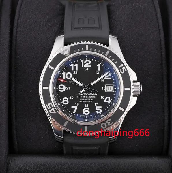 u1 aaa rietling luxury new men watch ocean rotatable bezel superocean black blue rubber stainless steel sapphire glass automatic mechanical, Slivery;brown
u1 aaa rietling luxury new men watch ocean rotatable bezel superocean black blue rubber stainless steel sapphire glass automatic mechanical, Slivery;brown